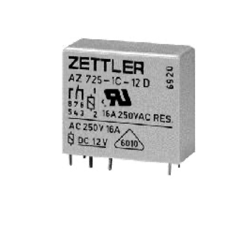 American Zettler Power Relay AZ725 Series