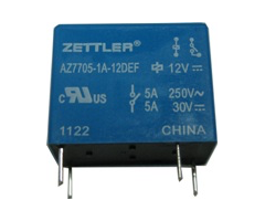  AZ7705 - 5 AMP SUB-MINIATURE POWER RELAY