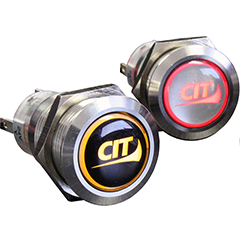 CIT Relay and Switch AHB Series Pushbutton Switch
