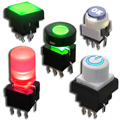 CIT Relay and Switch BT Series Pushbutton Switch