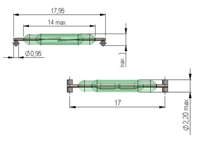 MK33 Series Reed Sensor