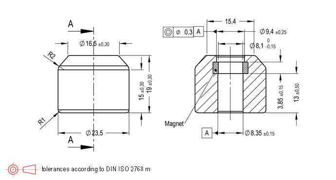 MS01-NBR Series Magnetic Float