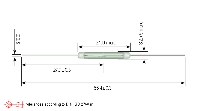 KOFU Reed Switch ORD2210