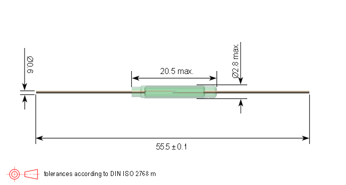 KSK-1A53 Series Reed Switch