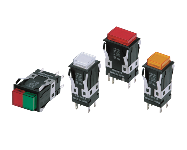 Lighted Pushbutton Switch (Square) A3S