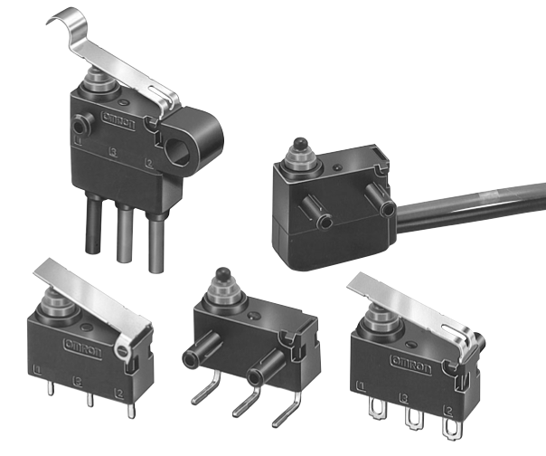 Omron D2HW Series Basic Switches