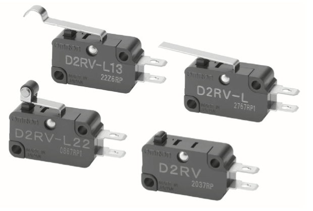 Omron D2RV Series Basic Switches