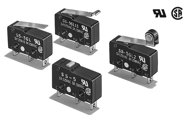 Omron SS Series Basic Switches