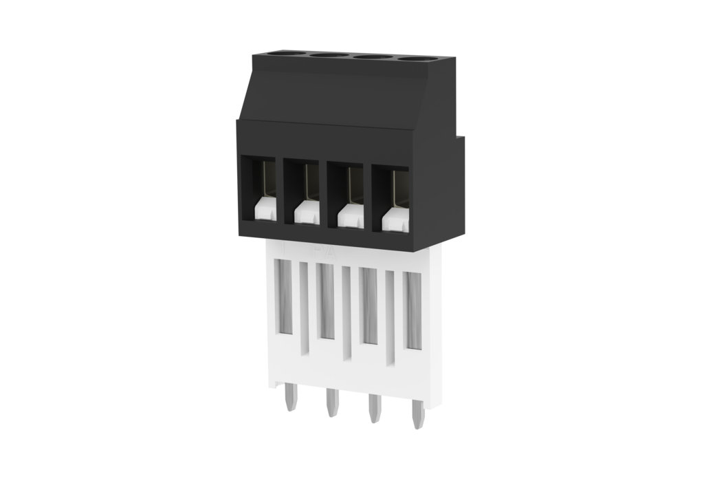 RT02504HBLC0101 (Typ 071 special version, 4-pole) -Metz Connect Screw Type Terminal Block