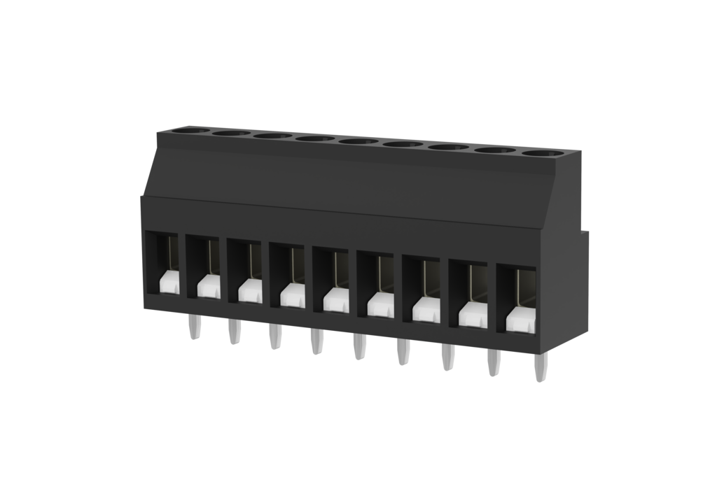 Metz Connect - RT02509HBLC (Typ 071, 9-pole)
 - Screw Clamp PC Board Terminal Block
