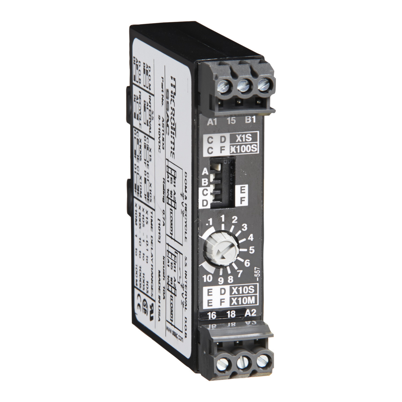 Littelfuse ASQU / ASTU SERIES Multifunction Time Delay Relay