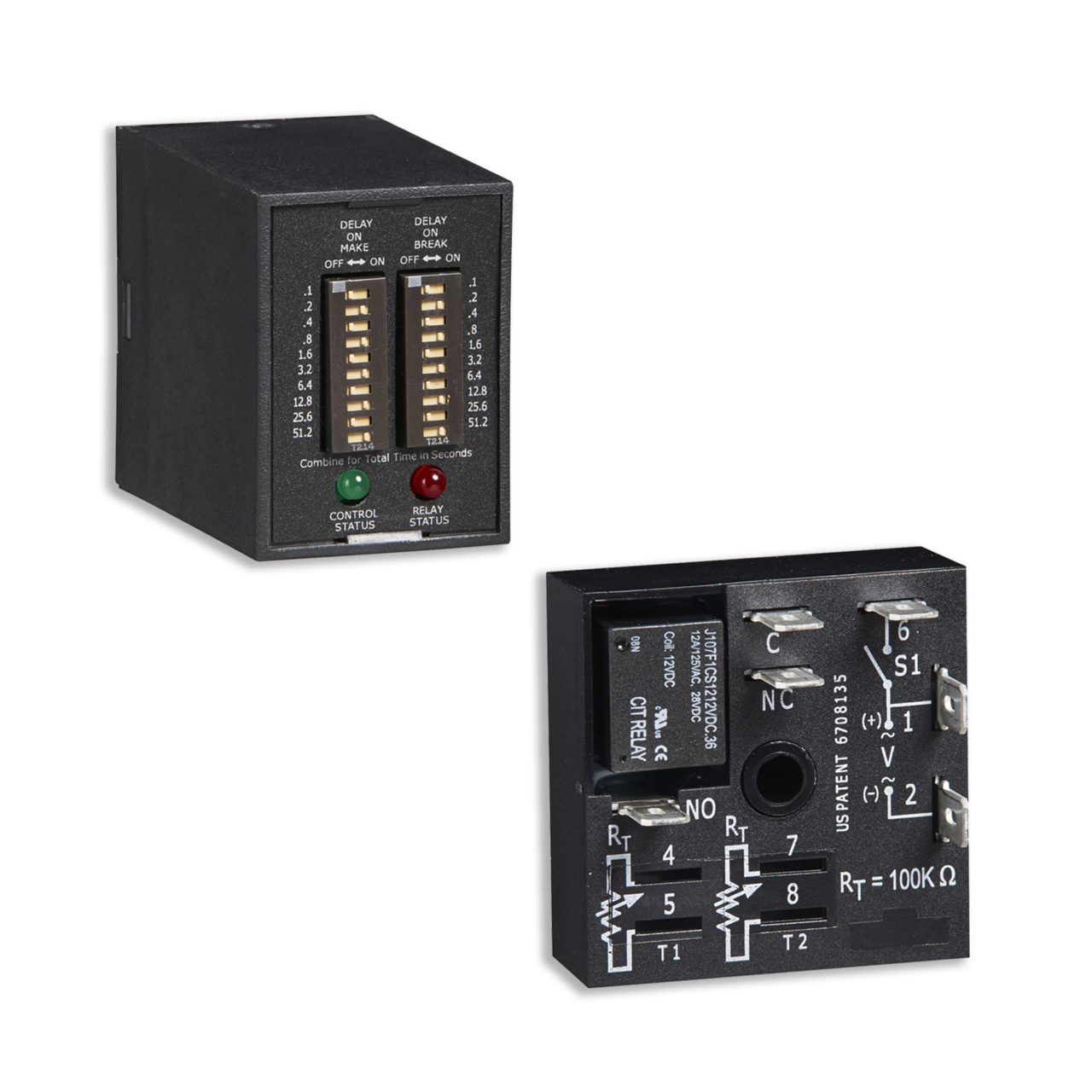 Littelfuse Delay-on-Make/Delay-on-Break Time Delay Relays