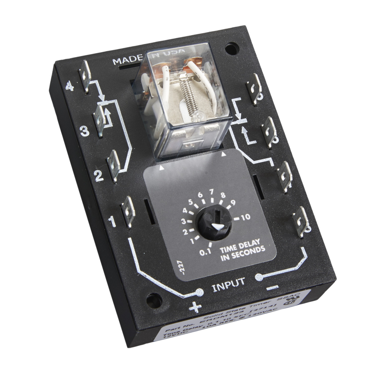 Littelfuse ERDM Series Delay on Make Time Delay Relays