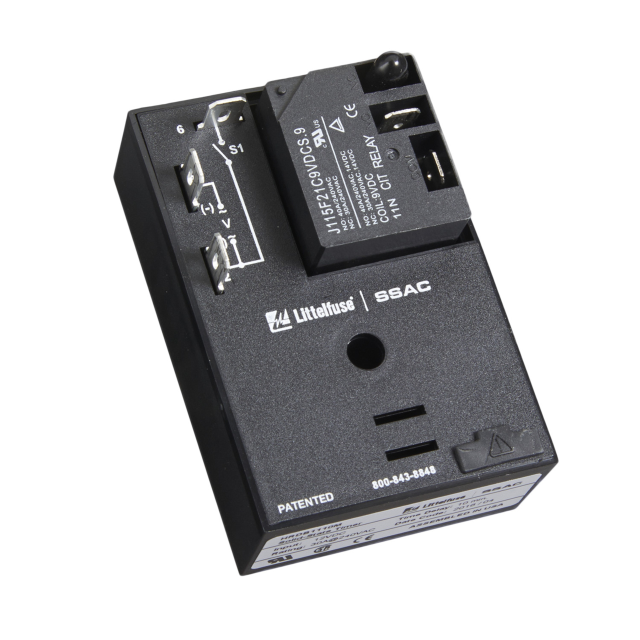 Littelfuse HRDB Series Delay on Break Time Delay Relay
