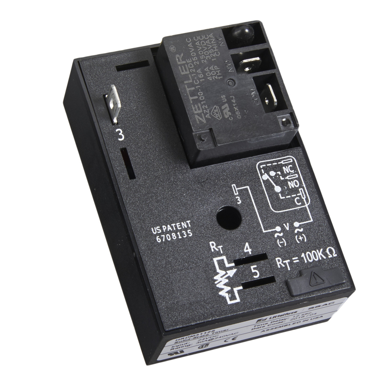 Littelfuse HRDM Series Delay on Make Time Delay Relay