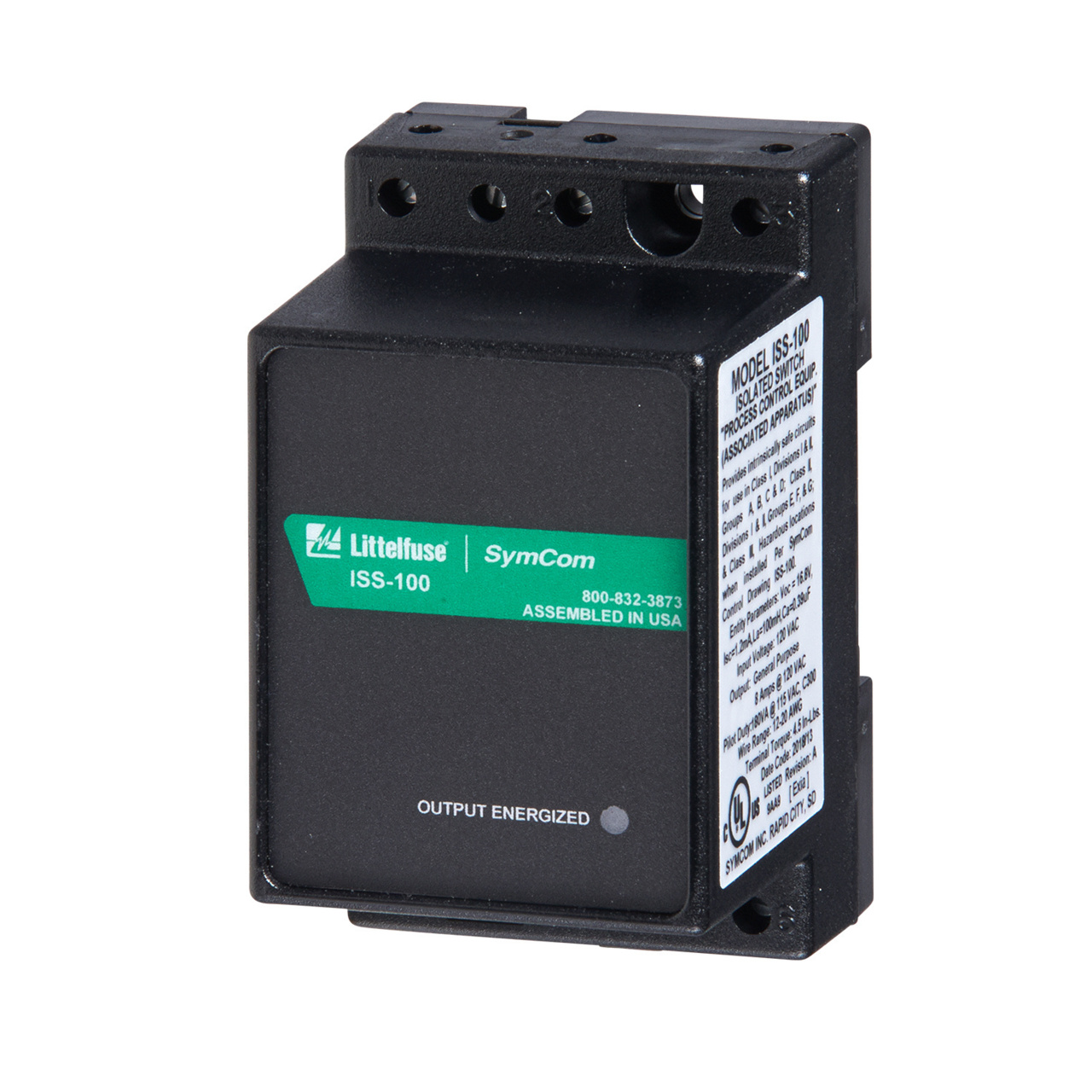 Littelfuse ISS-100 Single-Channel Intrinsically Safe Switch