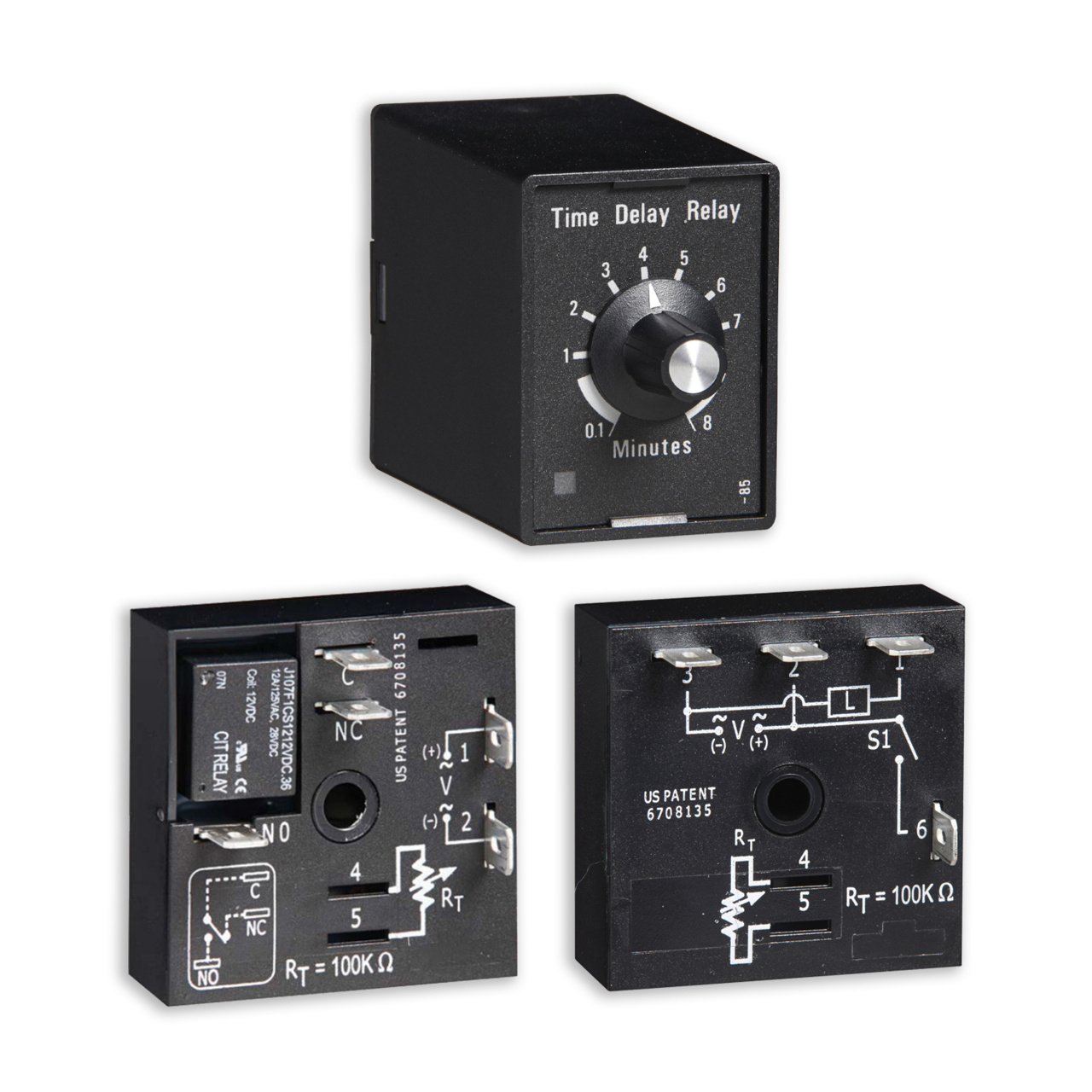 Littelfuse Single Shot Time Delay RelaysSingle