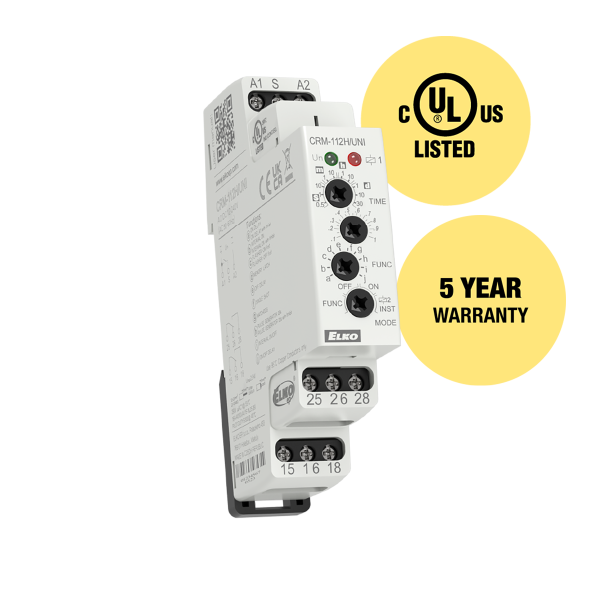 ELKo Multifunction time relay CRM-112H/UNI