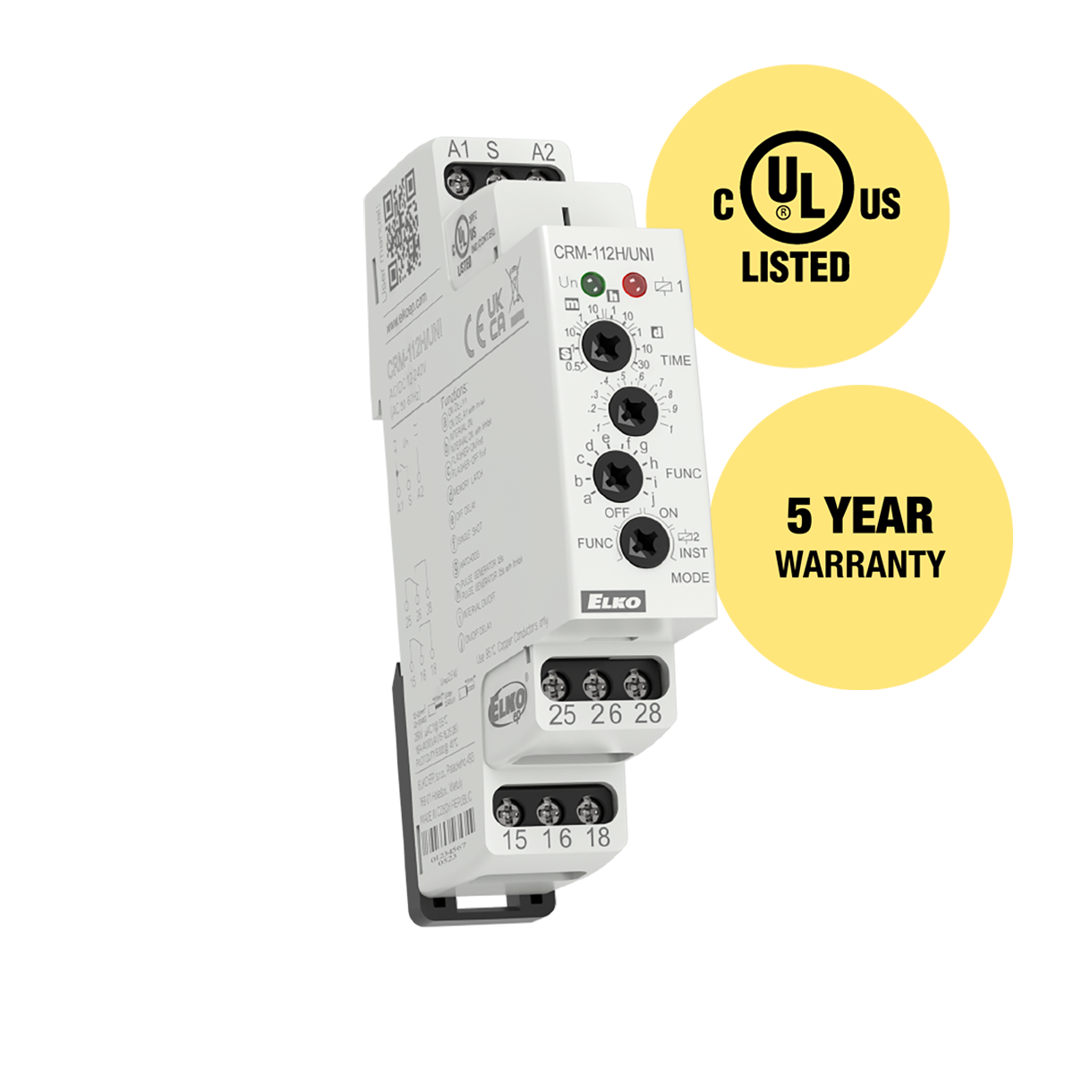 ELKO Time Delay Relay CRM-112H/UNI