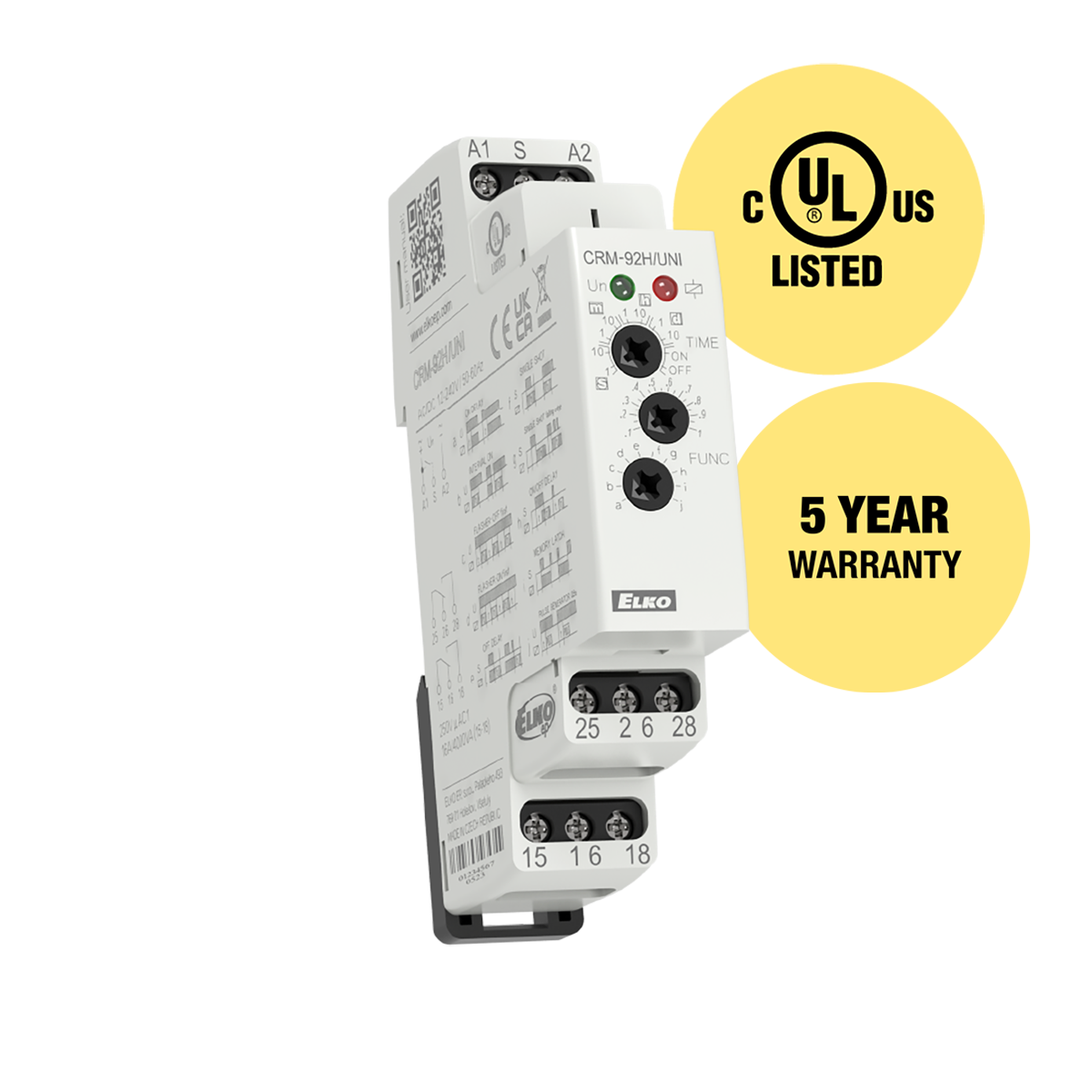 ELKO Time Delay Relay CRM-92H/UNI