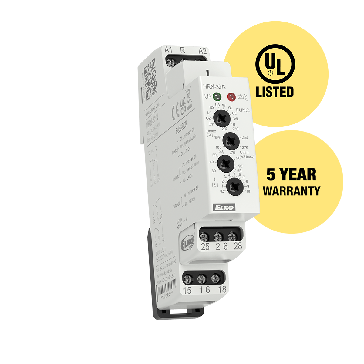 ELKO Monitoring Relays HRN-32/2