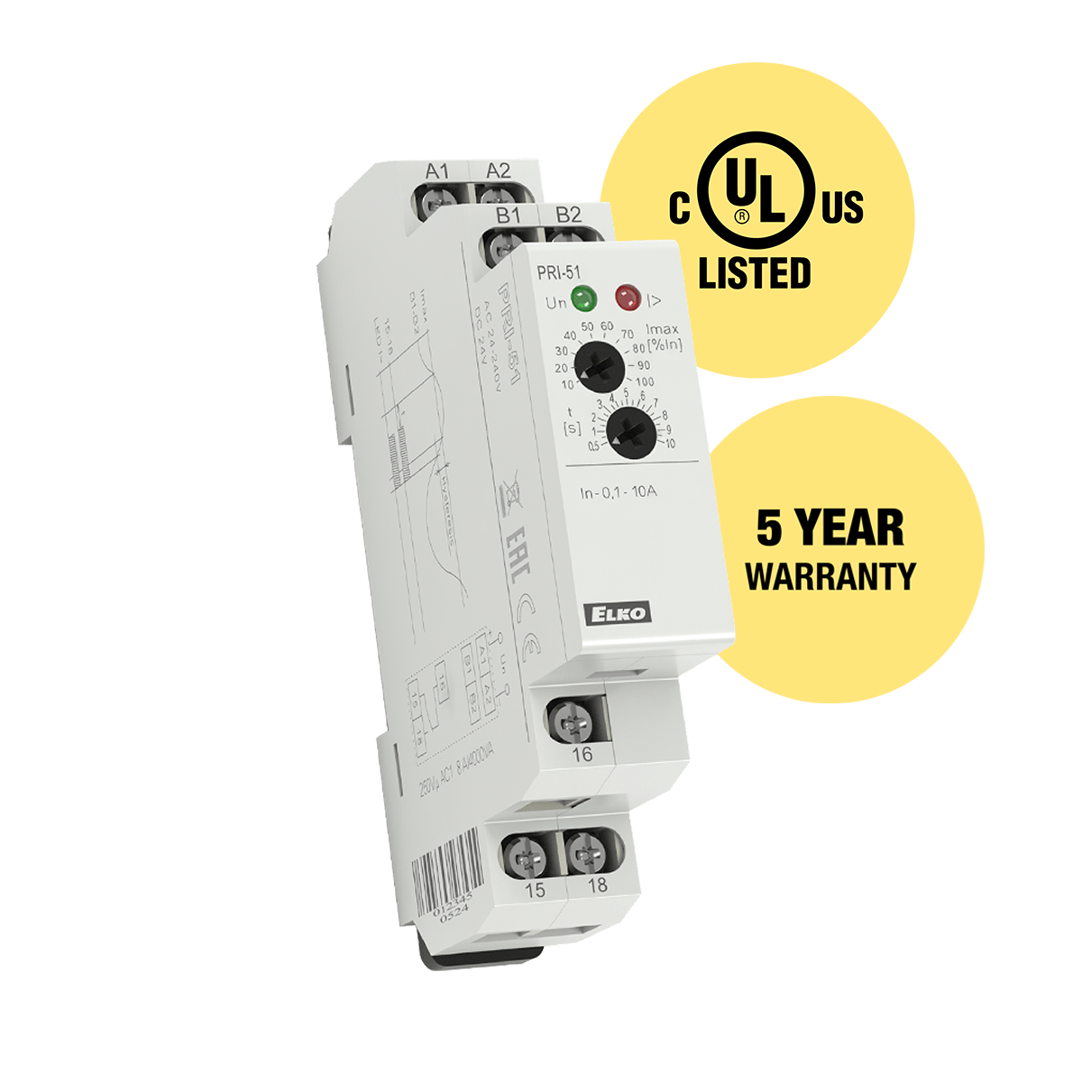 ELKO Monitoring Relays PRI-51