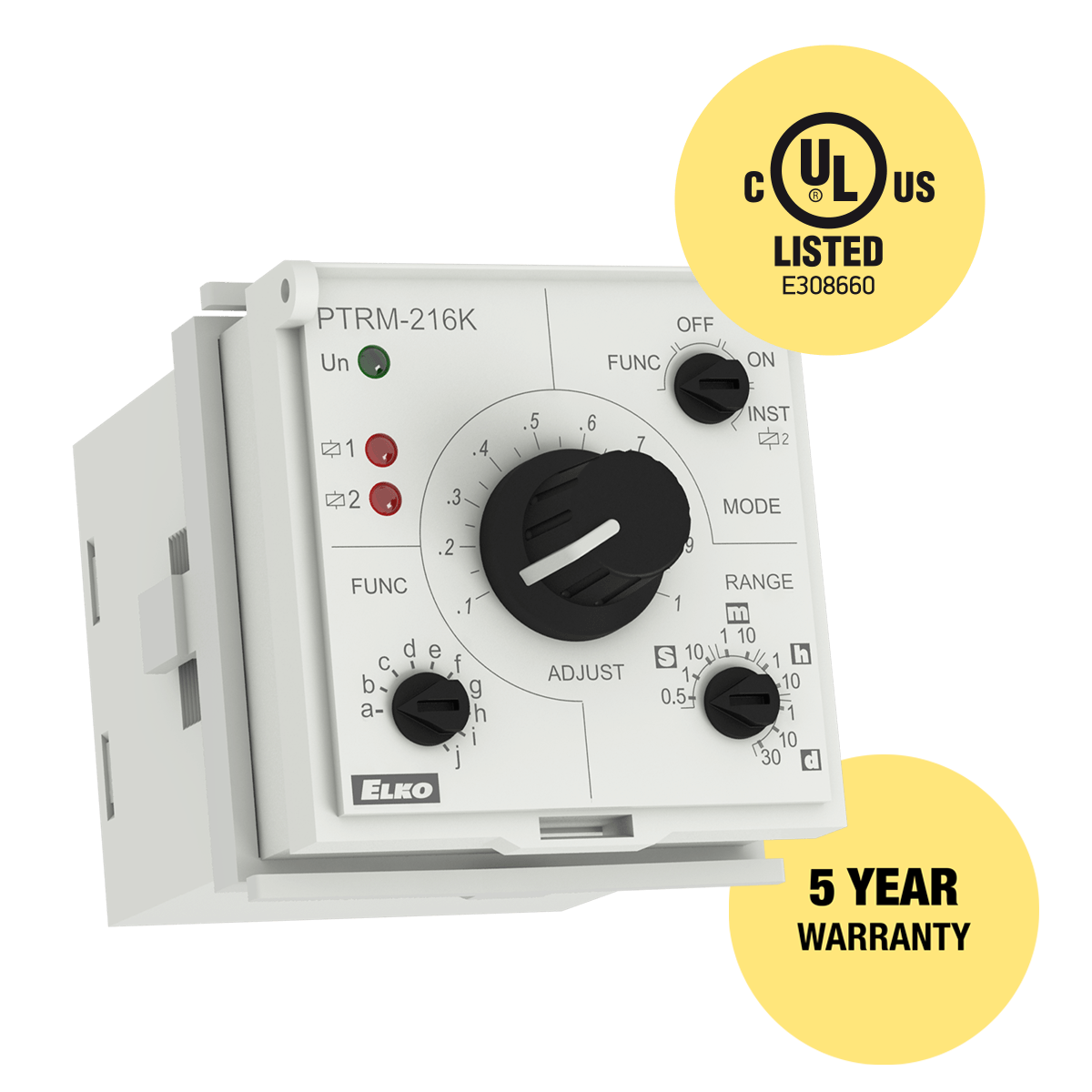 ELKO Time Delay Relay PTRM-216K/UNI
