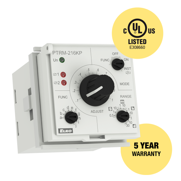 Elko Multifunction time relay with inhibit delay PTRM-216KP/UNI