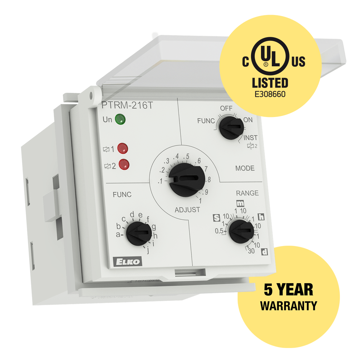 ELKO Time Delay Relay PTRM-216T/UNI