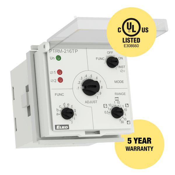 Elko Multifunction time relay with inhibit delay PTRM-216TP/UNI