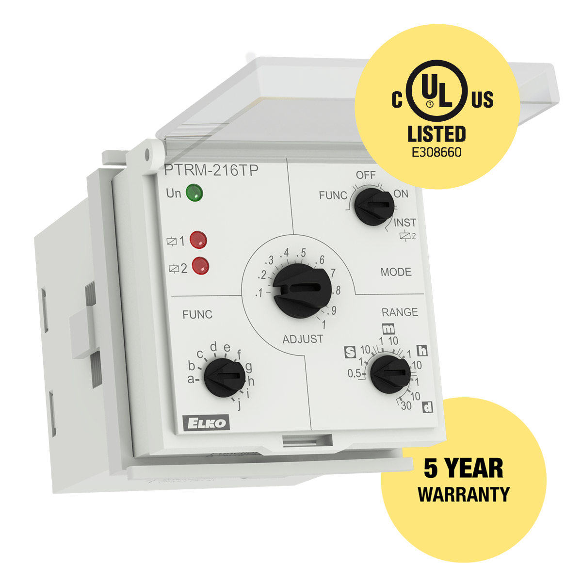 ELKO Time Delay Relay PTRM-216TP/UNI