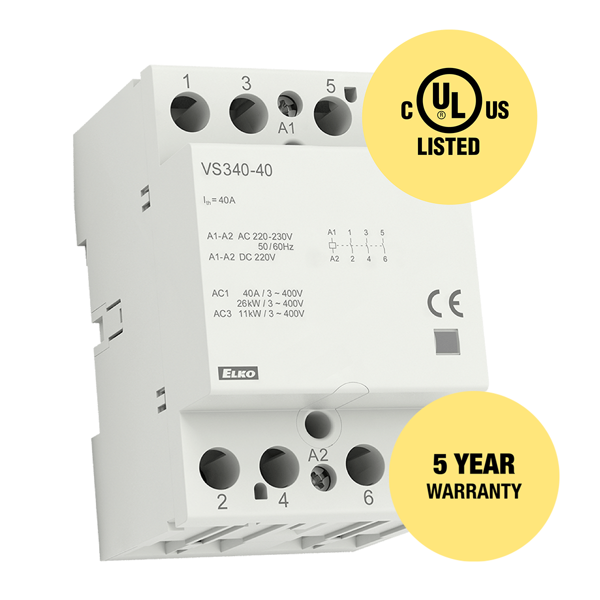 ELKO Installation Contactors VS340