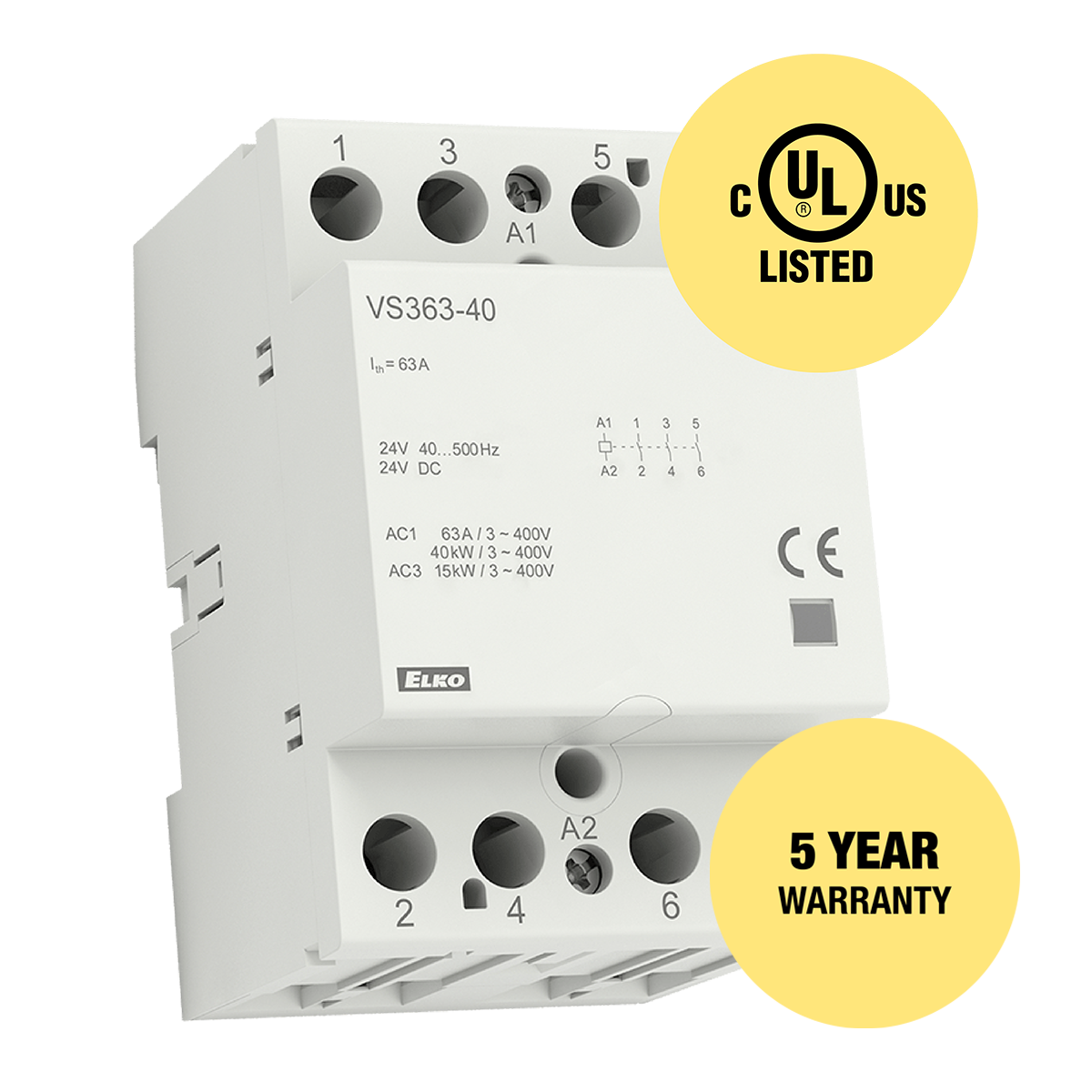 ELKO Installation Contactors VS363