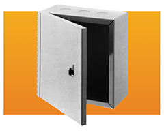 BUD Industries - Small Wall Mount Box Cabinet