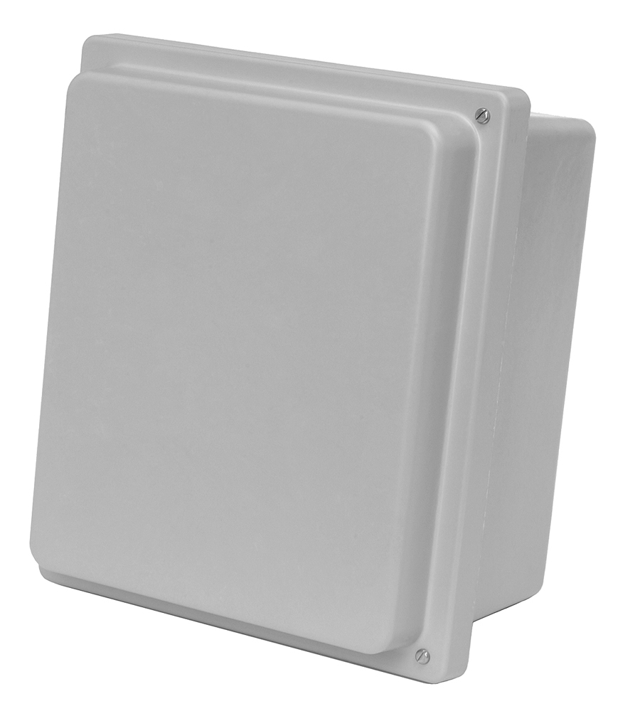 Type 4X Polyester Junction Box w/ Raised Lid (Solid and Window) PJ Series